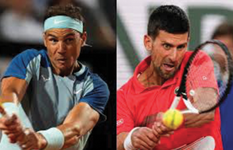 Djokovic absent, Nadal enchaine